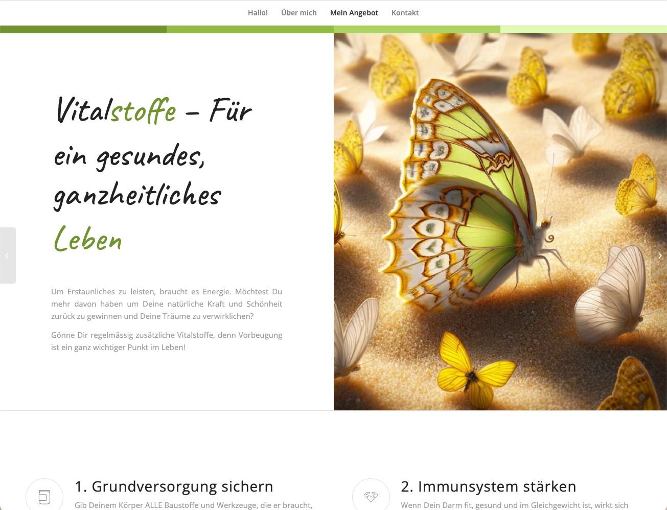Angebot - Vitalstoffe