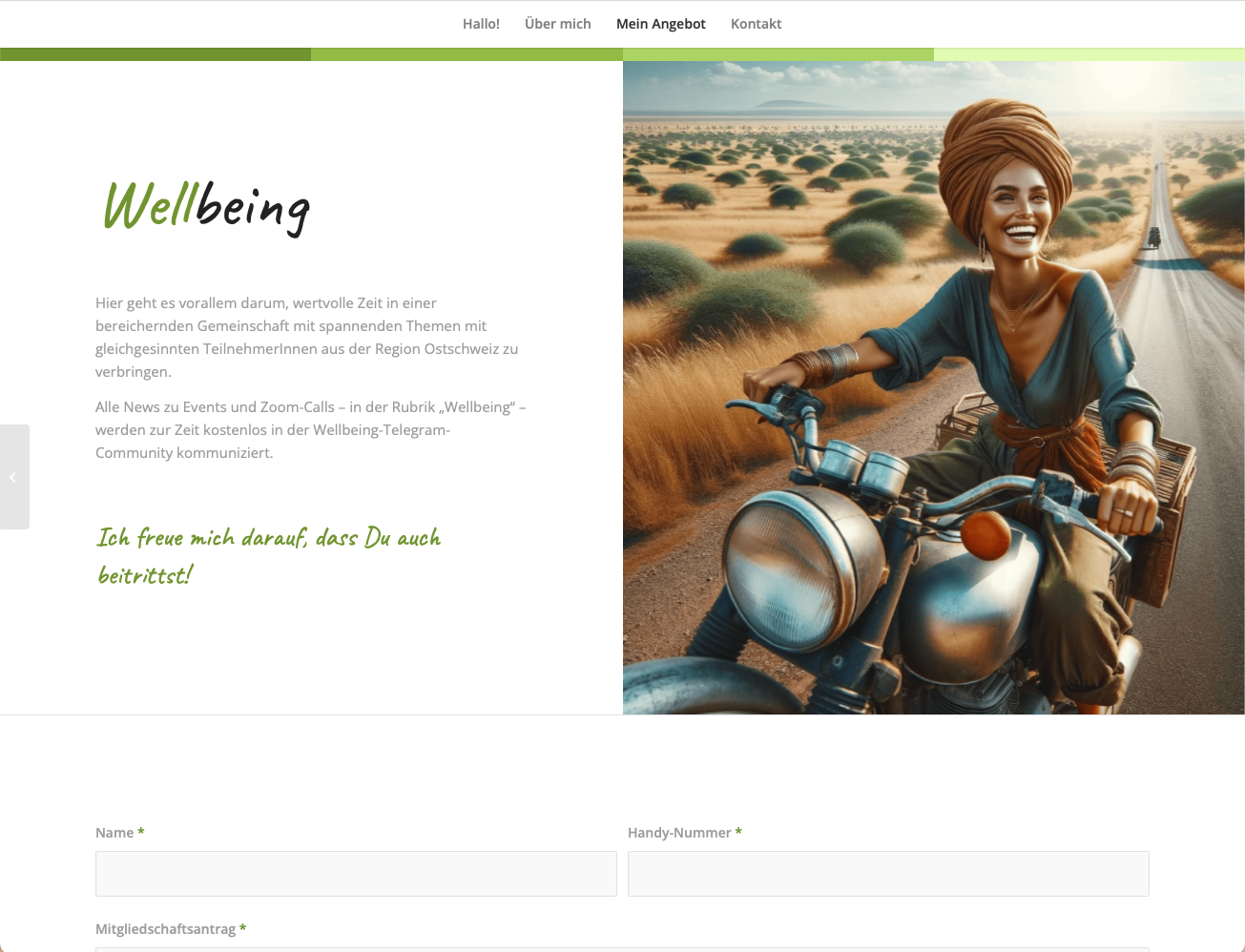 Angebot - Wellbeing