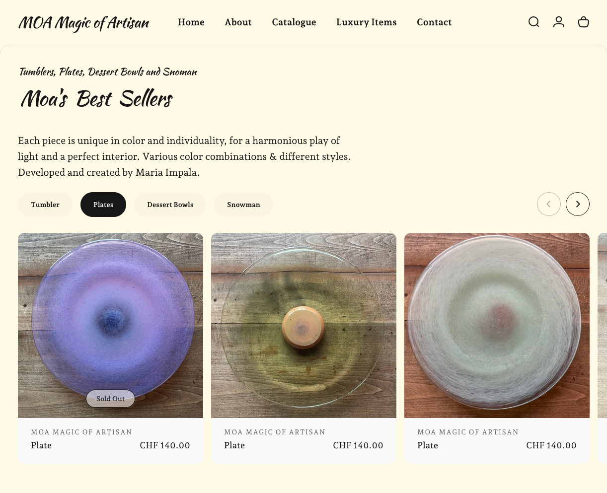 Best Seller Plates